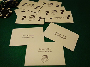 Secret Santa Bounty Cards